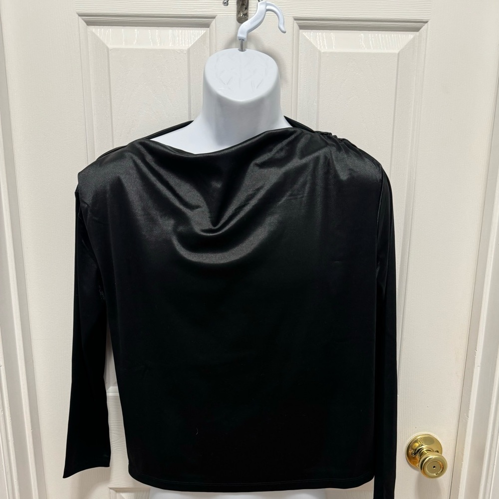 Drop shoulder blouse